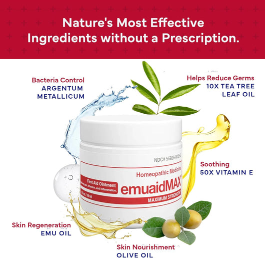 EMUAIDMAX First Aid Ointment 2oz